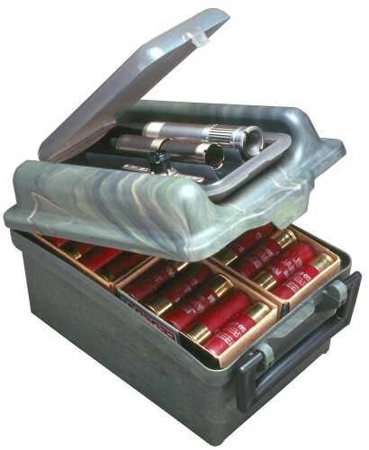 Mtm Shotshell And Choke Tube Box - Camo - 100 Round 3 Mtm Shotshell And Choke Tube Box - Camo - 100 Round
