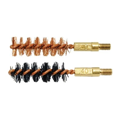Otis Bore Brush 2Pk Nylon/Bronze - 40 Caliber Bore Brush 2/Pack 3 Otis Bore Brush 2Pk Nylon/Bronze - 40 Caliber Bore Brush 2/Pack