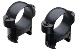 Burris 1 In Zee Weaver-Style Medium Matte Black Scope Rings