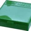 Mtm P-100 Flip-Top Pistol Ammo Box 1.22 Oal Green Poly