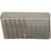 Mtm 20Rd Slip-Top Lg Rifle 3.36 Oal Ammo Box Poly Clear Smoke