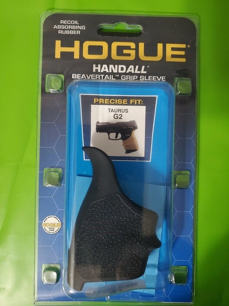 Hog-18510 Taurus G2 Handall Beavertail Grip Sleeve Black 3 Hog-18510 Taurus G2 Handall Beavertail Grip Sleeve Black