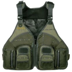 Allen Company Big Horn Fly Fishing Vest Olive Green