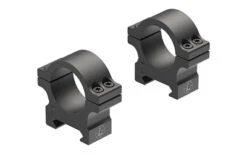 Leupold Open Range Cross-Slot Rings 1in Low Matte Black 180943