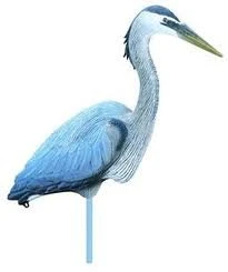Flambeau Outdoors 5960Cd Great Blue Heron Decoy Includes Metal Stake - 1-Pack