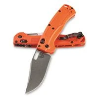 Benchmade Taggedout 3.5-Inch Folding Knife In Orange