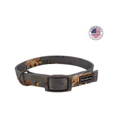 Water & Woods Double-Ply Patterned Hound Dog Collar Country Roots Evergreen Large: 26-In Neck 1-In Wide 3 Water & Woods Double-Ply Patterned Hound Dog Collar Country Roots Evergreen Large: 26-In Neck 1-In Wide