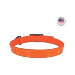 Water & Woods Double-Ply Reflective Hound Dog Collar Large: 26-In Neck 1-In Wide