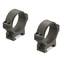 Leupold BackCountry 35mm Picatinny/Weaver Cross-Slot And Ring Mount Set Medium Aluminum Black Matte 183395