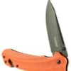 Kershaw Barricade Assisted Flipper 3.5in Drop Point Blade Orange -Hunters Store Kershaw 8650 087171048529 jpg