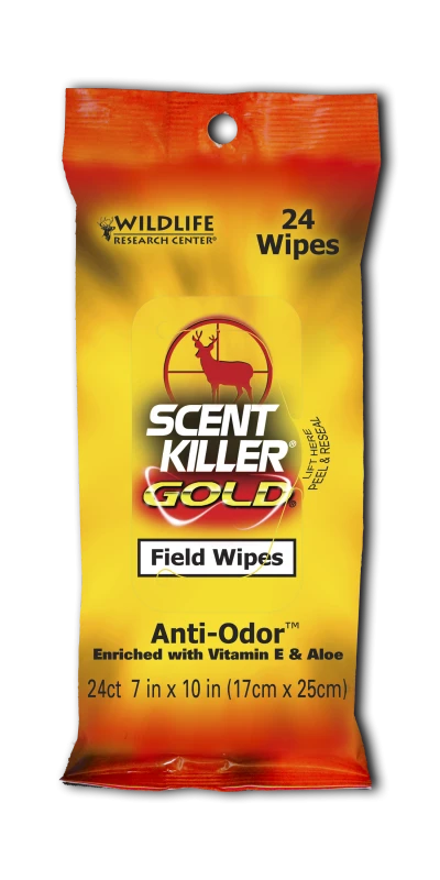 Wildlife Research Scent Killer Gold Field Wipes 3 Wildlife Research Scent Killer Gold Field Wipes