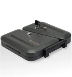 Hornady Dual-Lid Gun Lock Box - 2 Compartment Portable Lock Box