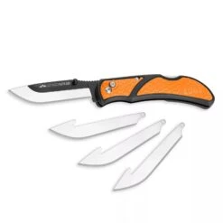 Outdoor Edge 3.0" Razor-Lite EDC Orange Replaceable Blade Folding Knife